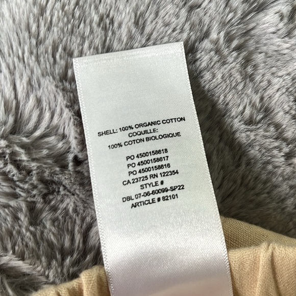 ARITZIA WILFRED XS CREAM/BEIGE/YELLOW SHORT - Picture 6 of 6